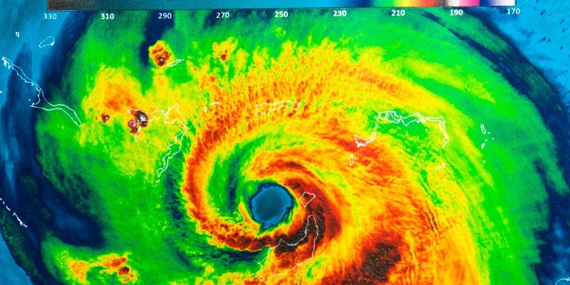 hurricane heat map