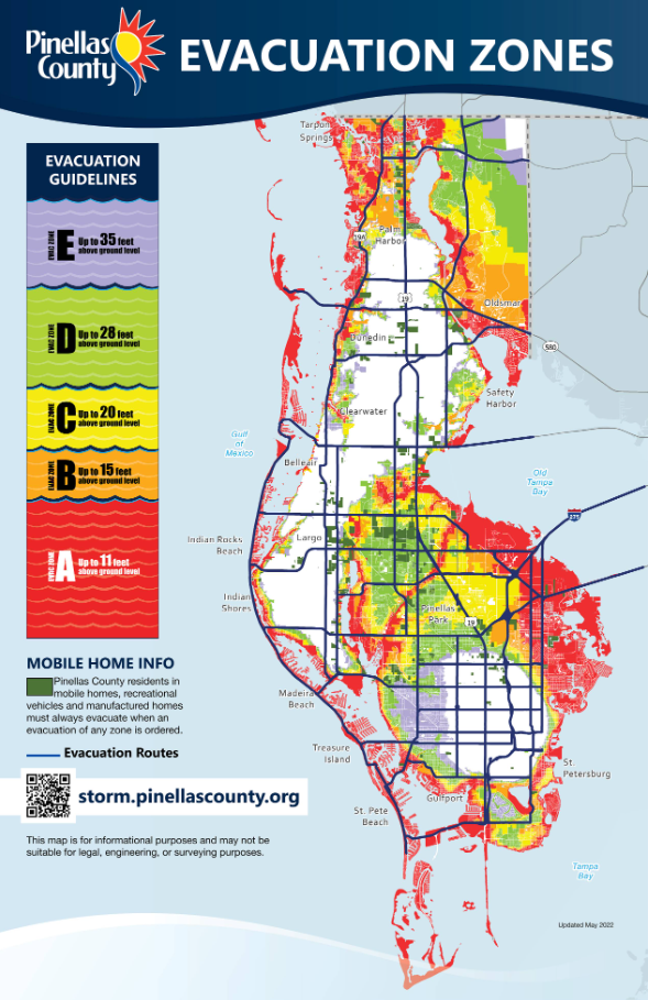 Hillsborough County - County Map Now Places Many Residents in New Evacuation Zones