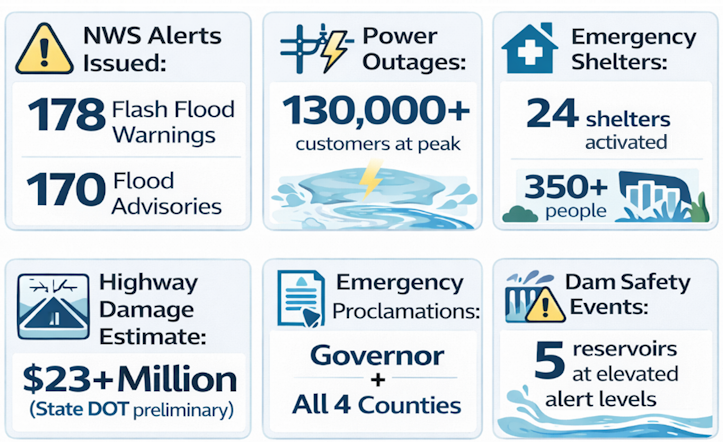 Event Disruption and Response Summary